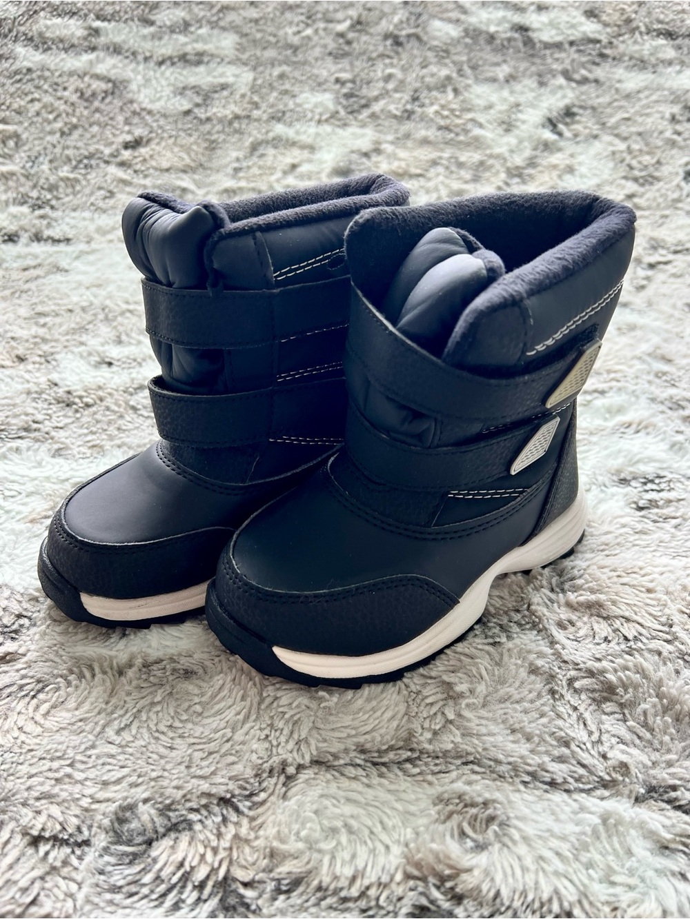 Wonder Nation Snow Boots - Toddler Boy (Size 8) - Black